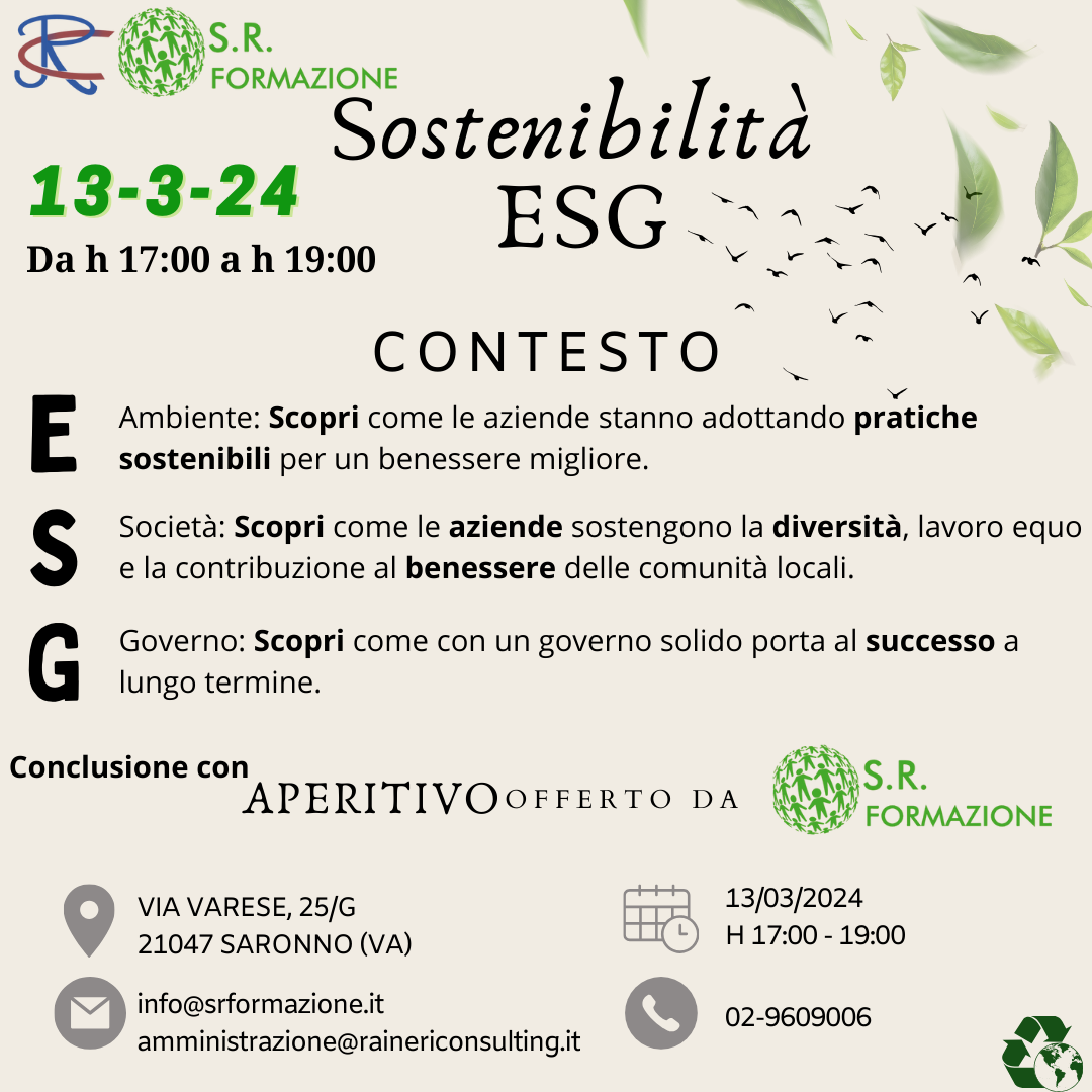 ESG Bilancio Ecosostenibile